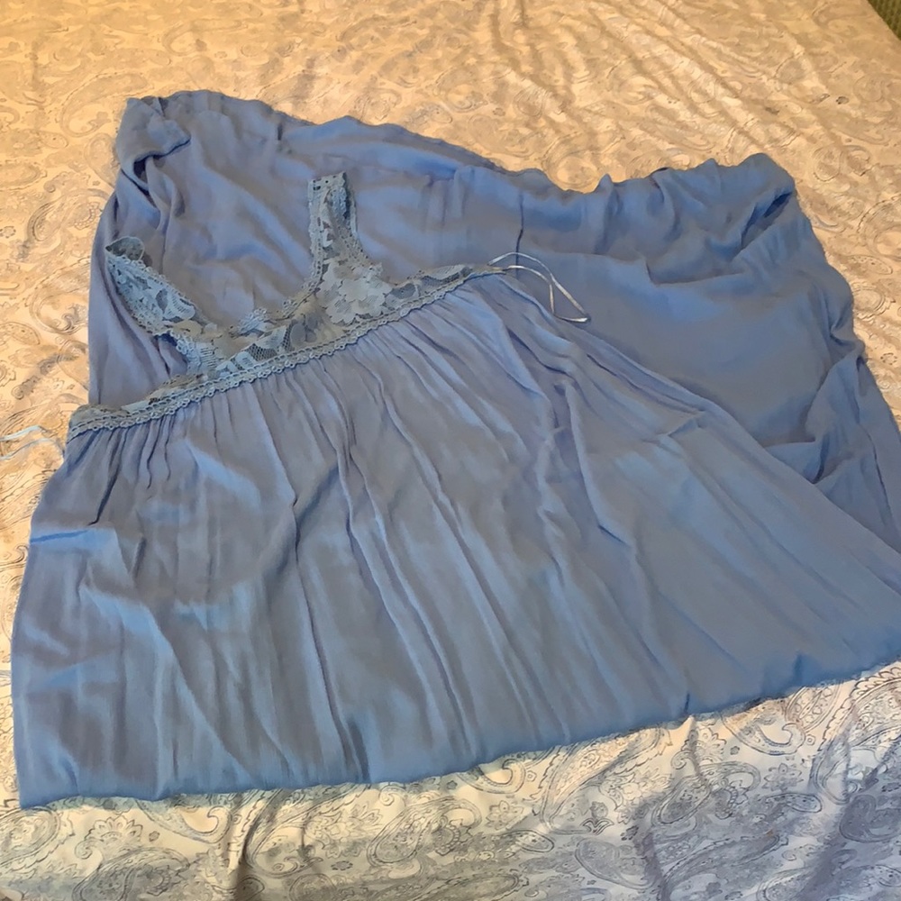 Blue maxi dress altard state